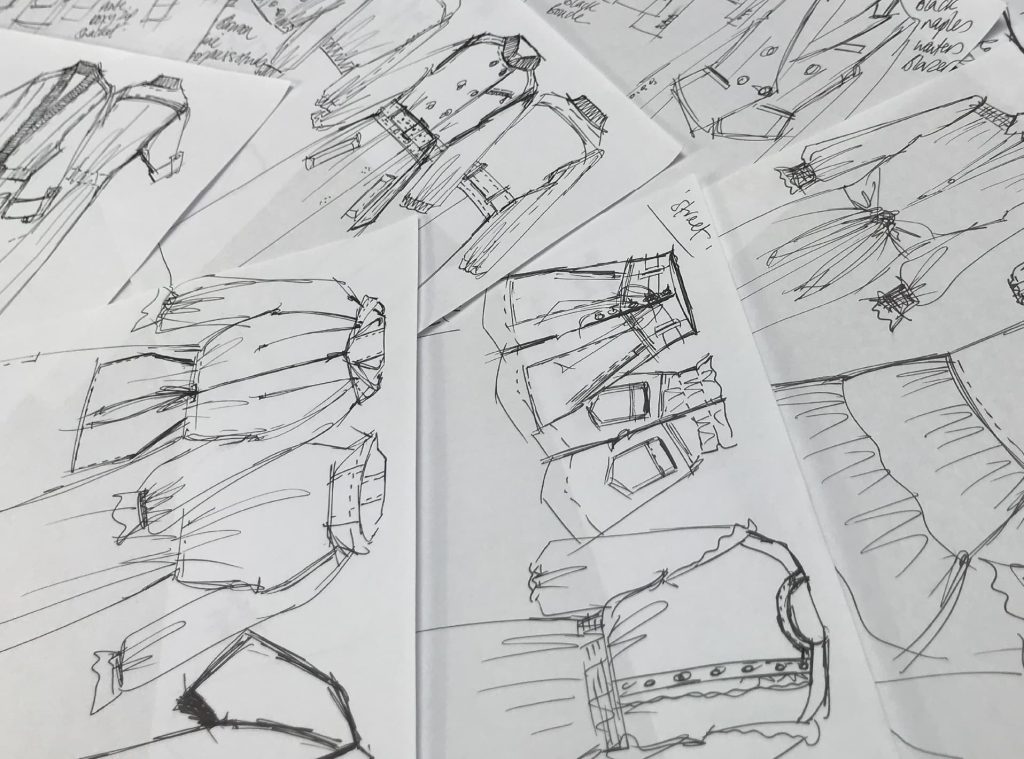 Beginning of the season initial thumbnail sketches